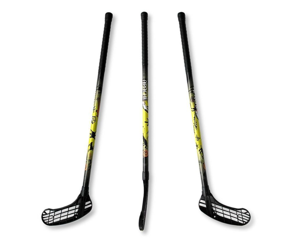 Фото Клюшка флорбольная ACITO APACHE 33 YELLOW 80 Round - Левый