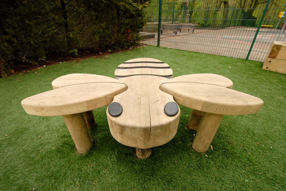 Фотографии Детская скамейка Пчела