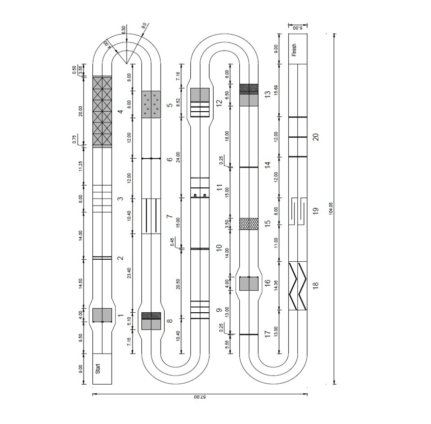 Фото Полоса препятствий для специализированых подразделений