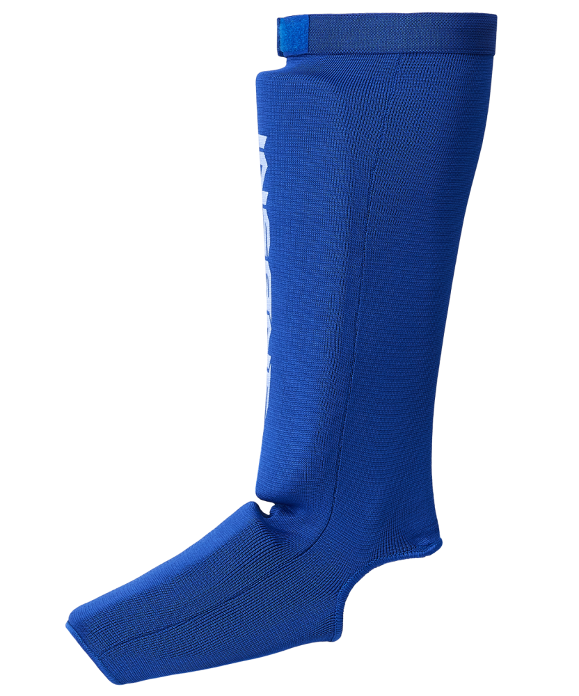 Защита голень-стопа PROTEGAT, полиэстер/спандекс, синий