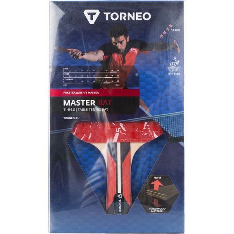 Фотографии Ракетка для настольного тенниса Torneo Master TI-B4