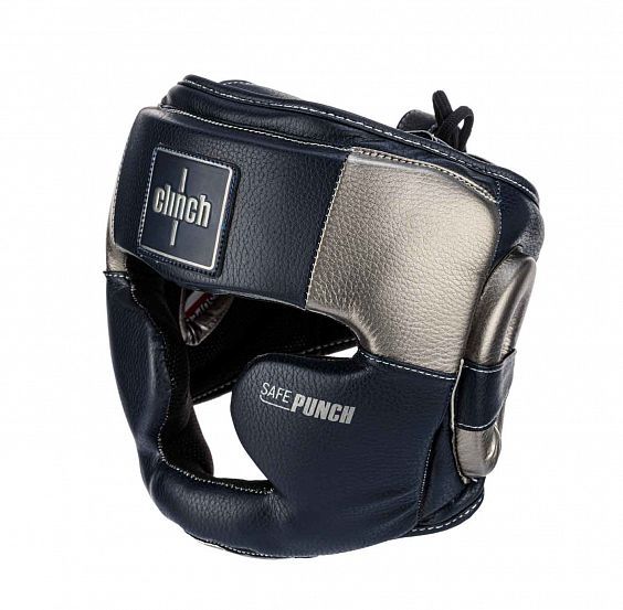Фотографии Шлем боксерский Clinch Punch 2.0 Full Face C148 темносине-бронзовый