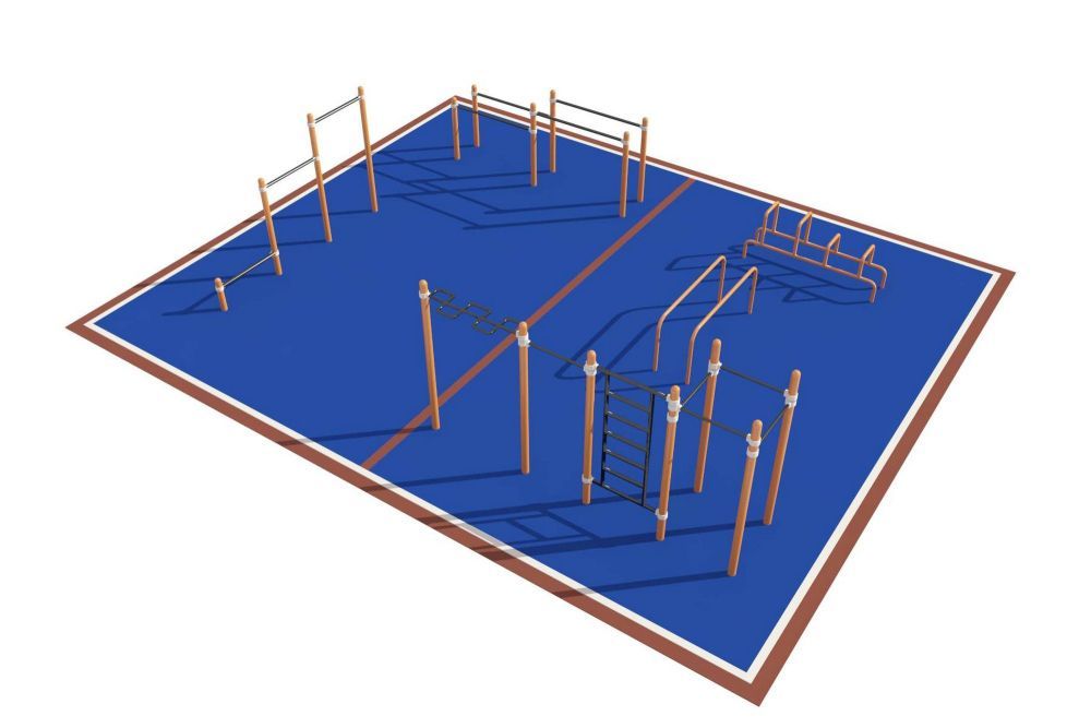 Фотографии Площадка уличная для воркаут Дворовая  Pioner A16692