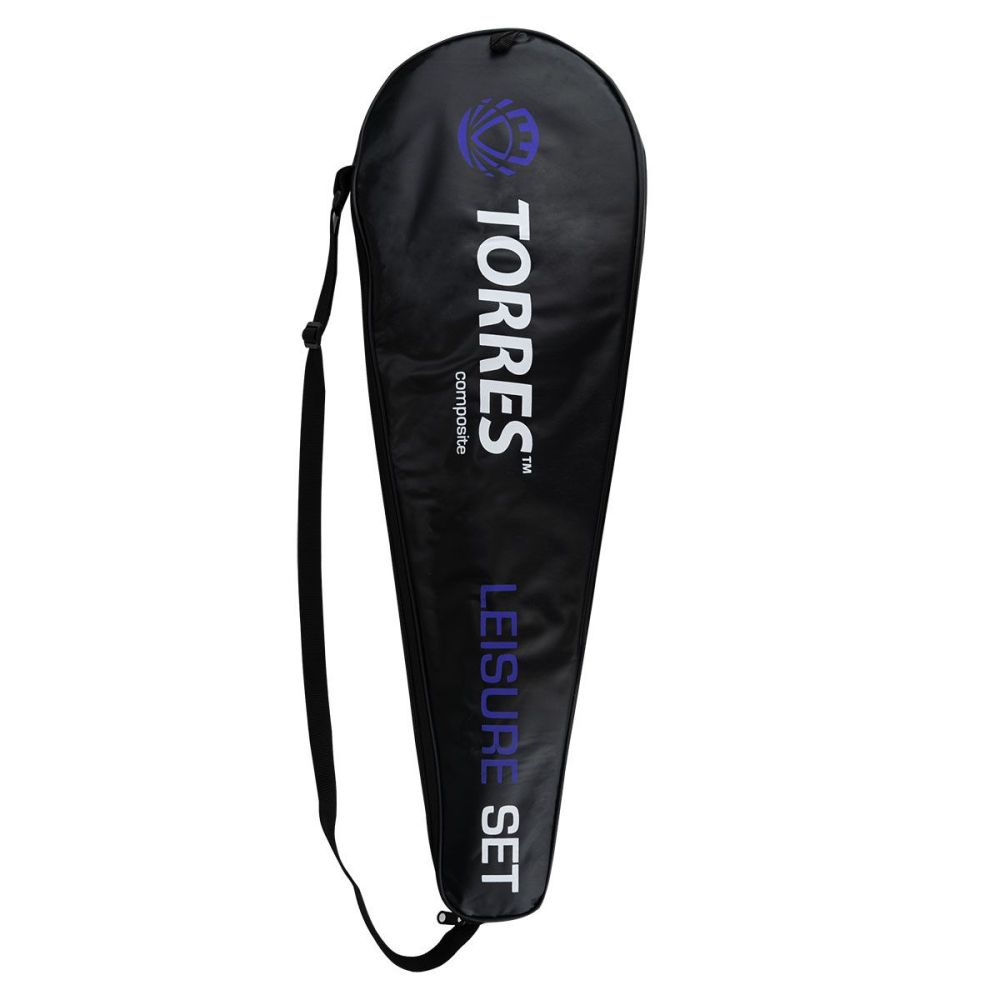 Фотографии Набор для бадминтона Torres Leisure Set, BD20520, для начинающ.,стал. стерж, алюм. обод, со струнами