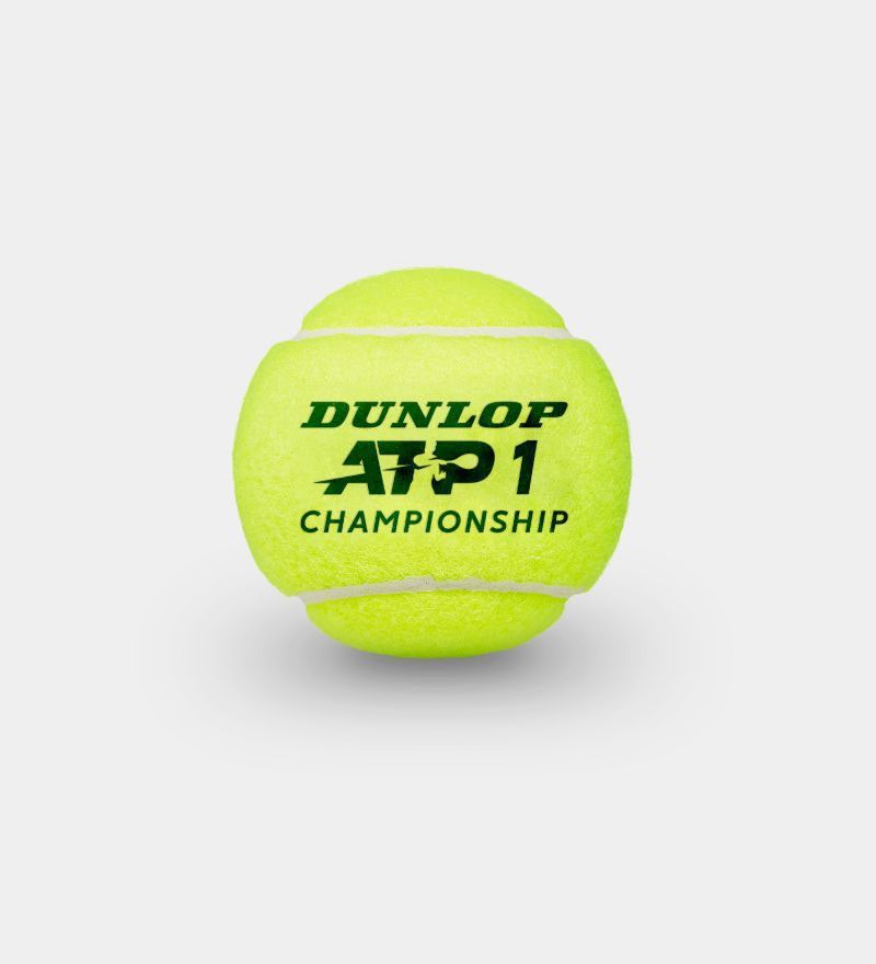 Фотографии Мяч теннисный Dunlop ATP Championship 4B, 601333, уп.4ш, одобр. ITF, нат.резина,фетр.