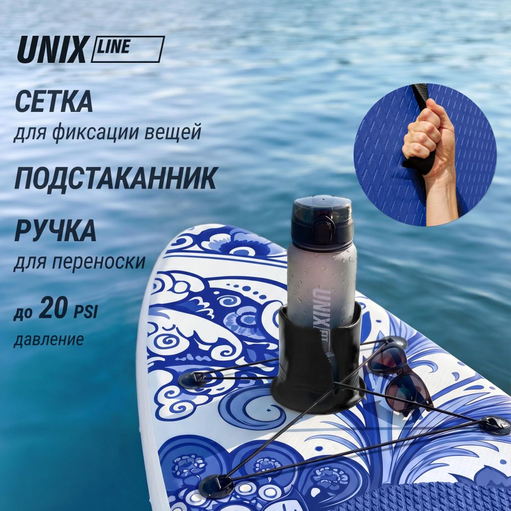 Фотографии SUP-борд UNIX Line Глазурь / Glaze (320см)