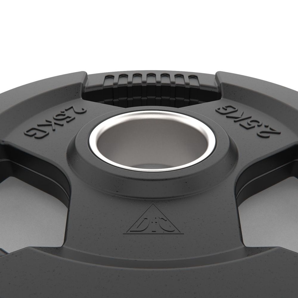 Диск обрезиненный DFC, чёрный, с хватом, 51мм, 2,5кг