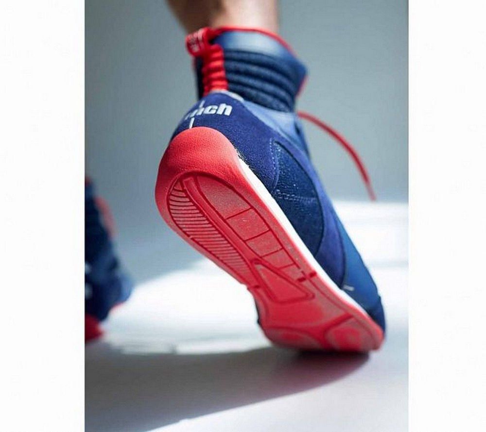 Фотографии Боксерки Clinch Olimp C415 сине-красные