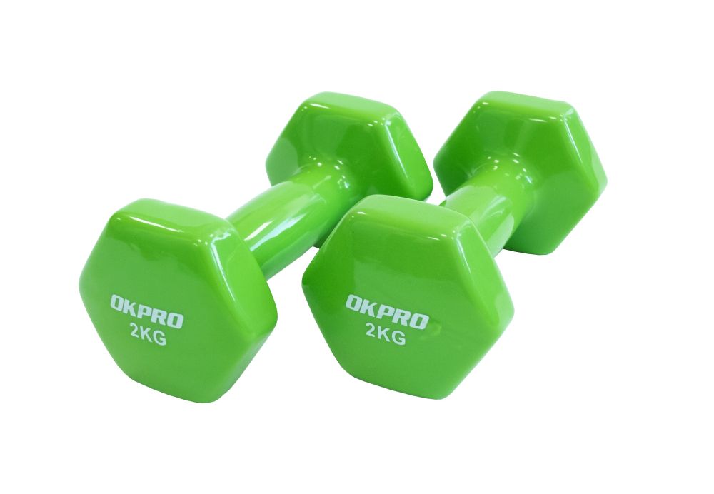 Гантель виниловая 2 кг для групповых программ