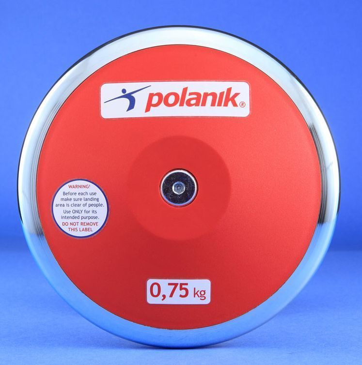 Фото Диск тренировочный, пластиковый 1,6 кг Polanik TPD11-1,6