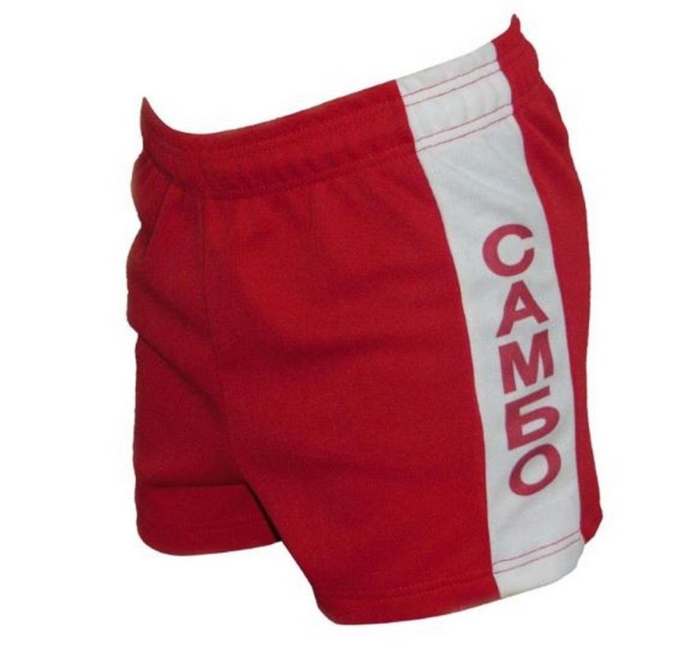 Фото Шорты для самбо Trek красный