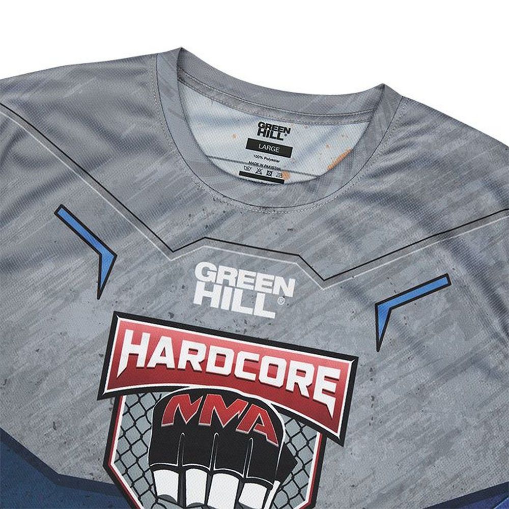 Фотографии Футболка Green Hill Hardcore MMA TSH-10570 сине-чёрный