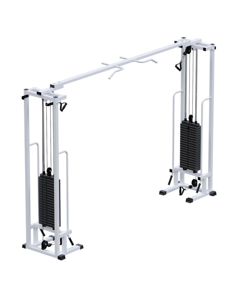 Кроссовер на базе реабилитационного тренажера  (стек 2х100кг)  Pioner A11949