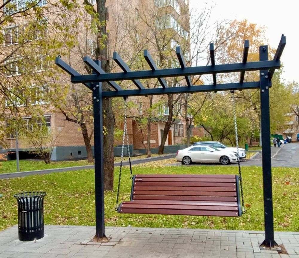 Фотографии Качели парковые тип 3