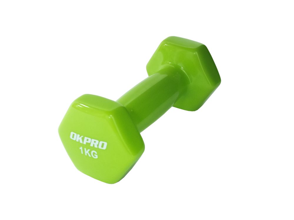 Фото Гантель виниловая 1 кг для групповых программ