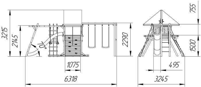 Фотографии Детская игровая площадка Самсон Таити
