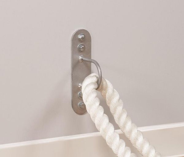 Настенное крепление для каната Perform Better Rope Anchor 4088-Silver