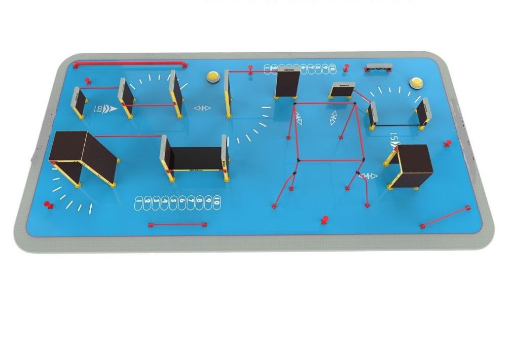 Фото Площадка для паркура 136м2