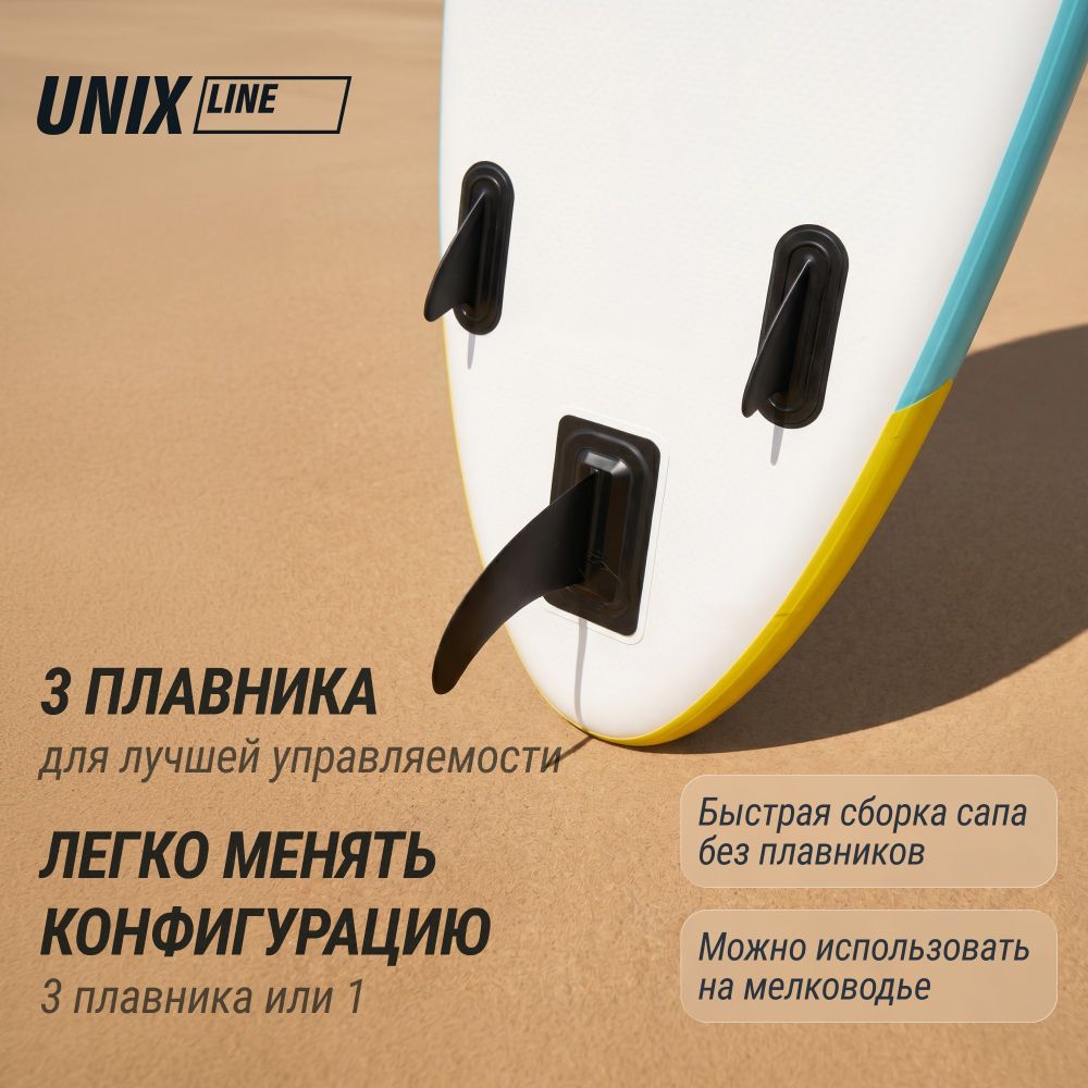 Фотографии SUP-борд UNIX Line Голубая лагуна / Blue Lagoon (320 см)