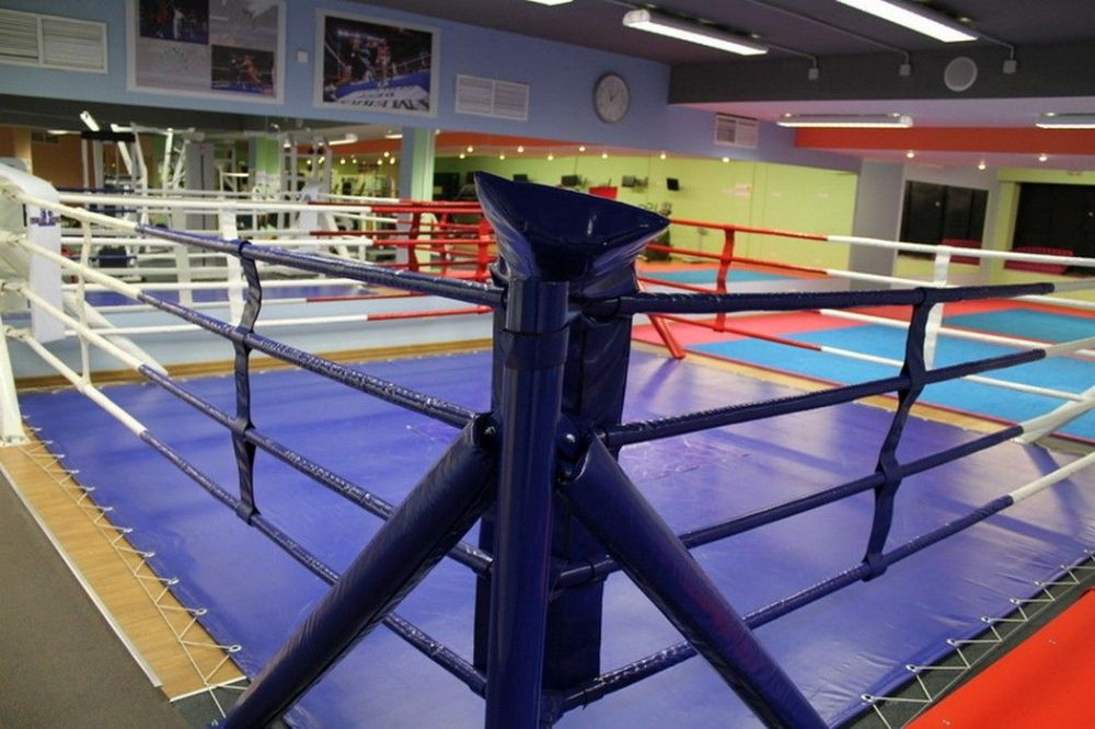 Фотографии Ринг боксёрский на упорах 6х6 м, боевая зона 5х5 м, монтажная площадка 6х6 м  Pioner A12571