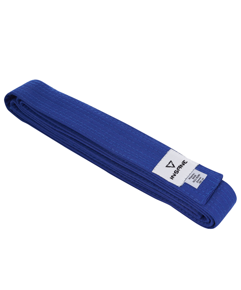 Фото Пояс для единоборств BASE, хлопок/полиэстер, синий, 280 см