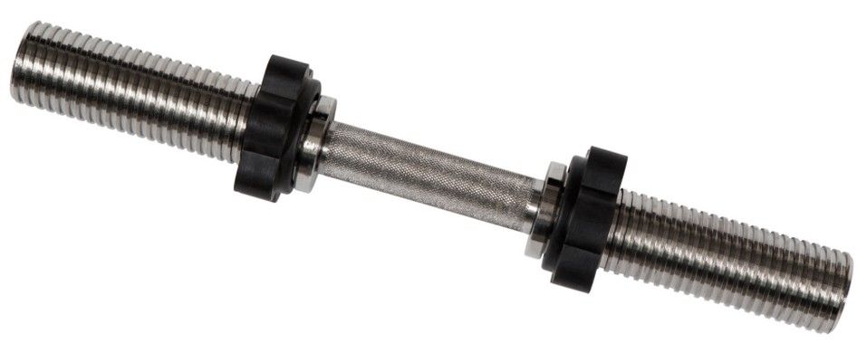 Фото Гриф гантельный D50, L490 замок гайка MB Barbell MB-BarM50-M490B