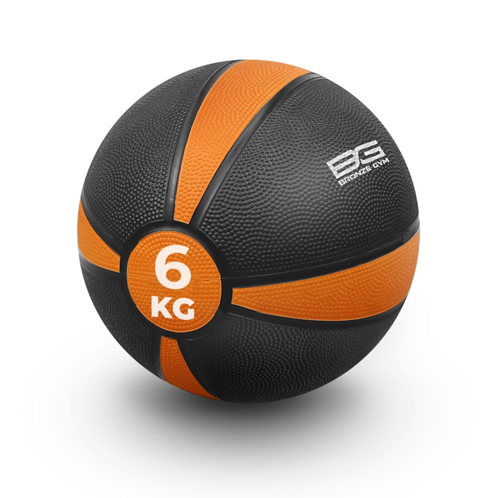 Фото Медбол резиновый BRONZE GYM, 6 кг.