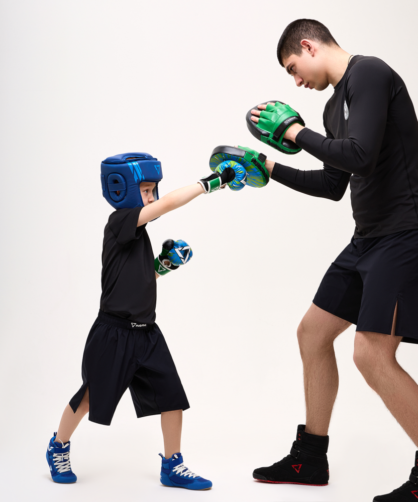 Фотографии Набор для бокса DODGER, синий/зеленый, 23x17 см, 2 oz