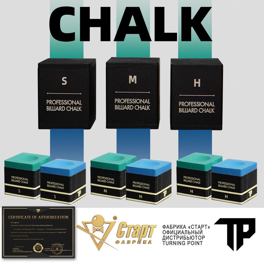 Фотографии Мел Turning Point Pro Синий S