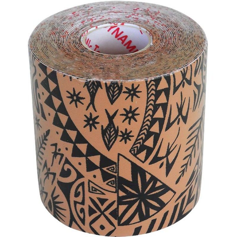 Фотографии Тейп динамический Dynamic Tape DT75TT телесный с черным тату