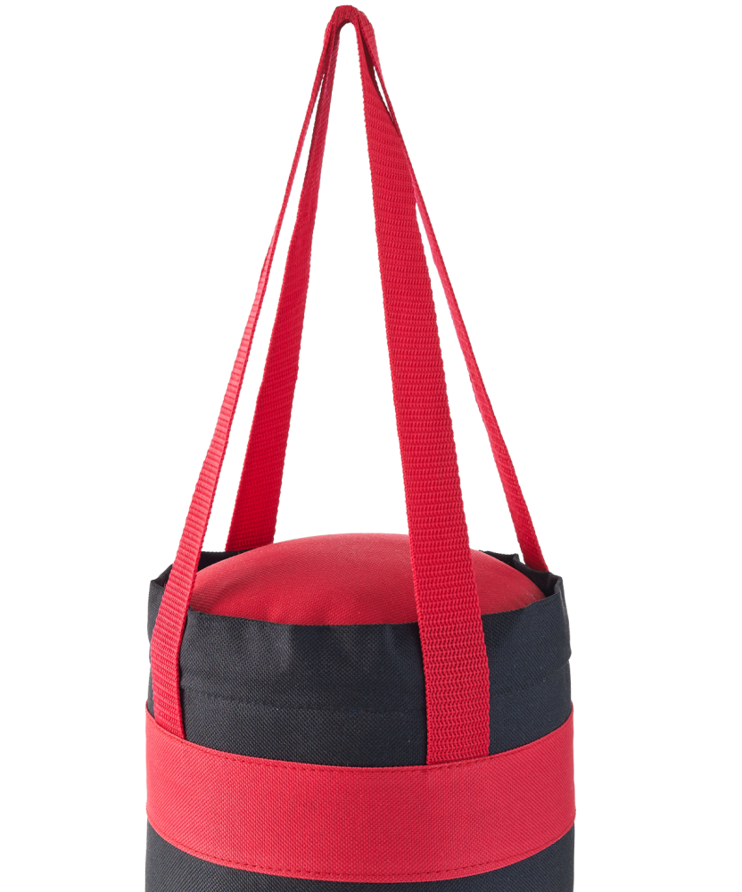 Набор для бокса Fight, черный/красный, 45х20 см, 2,3 кг, 6 oz