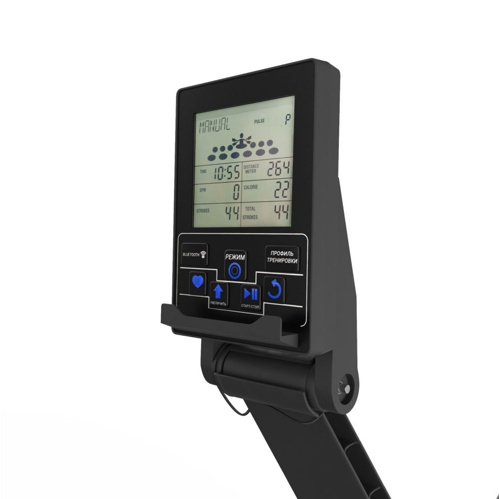 Гребной тренажер UNIX Fit Air водушно-магнитный / Magnetic Rower-X черный