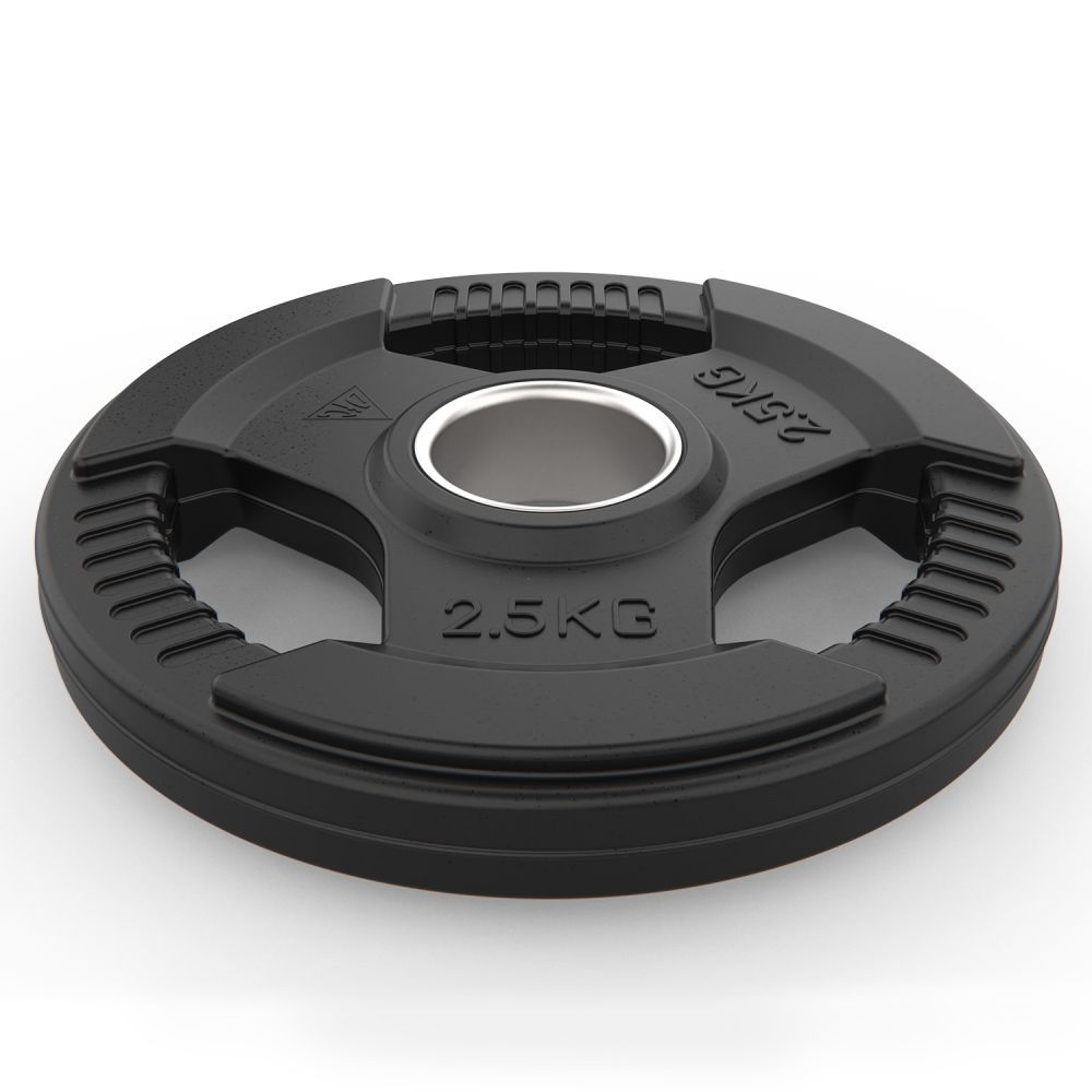 Фото Диск обрезиненный DFC, чёрный, с хватом, 51мм, 2,5кг