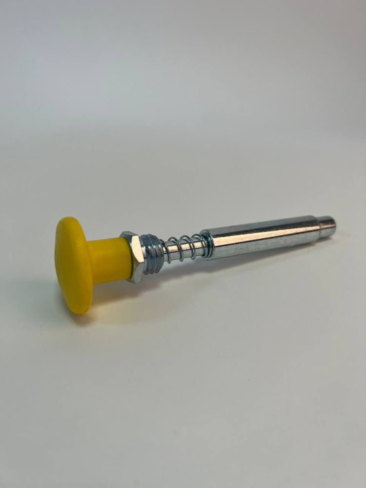 Фиксатор подпружиненный с желтой головкой 16 см