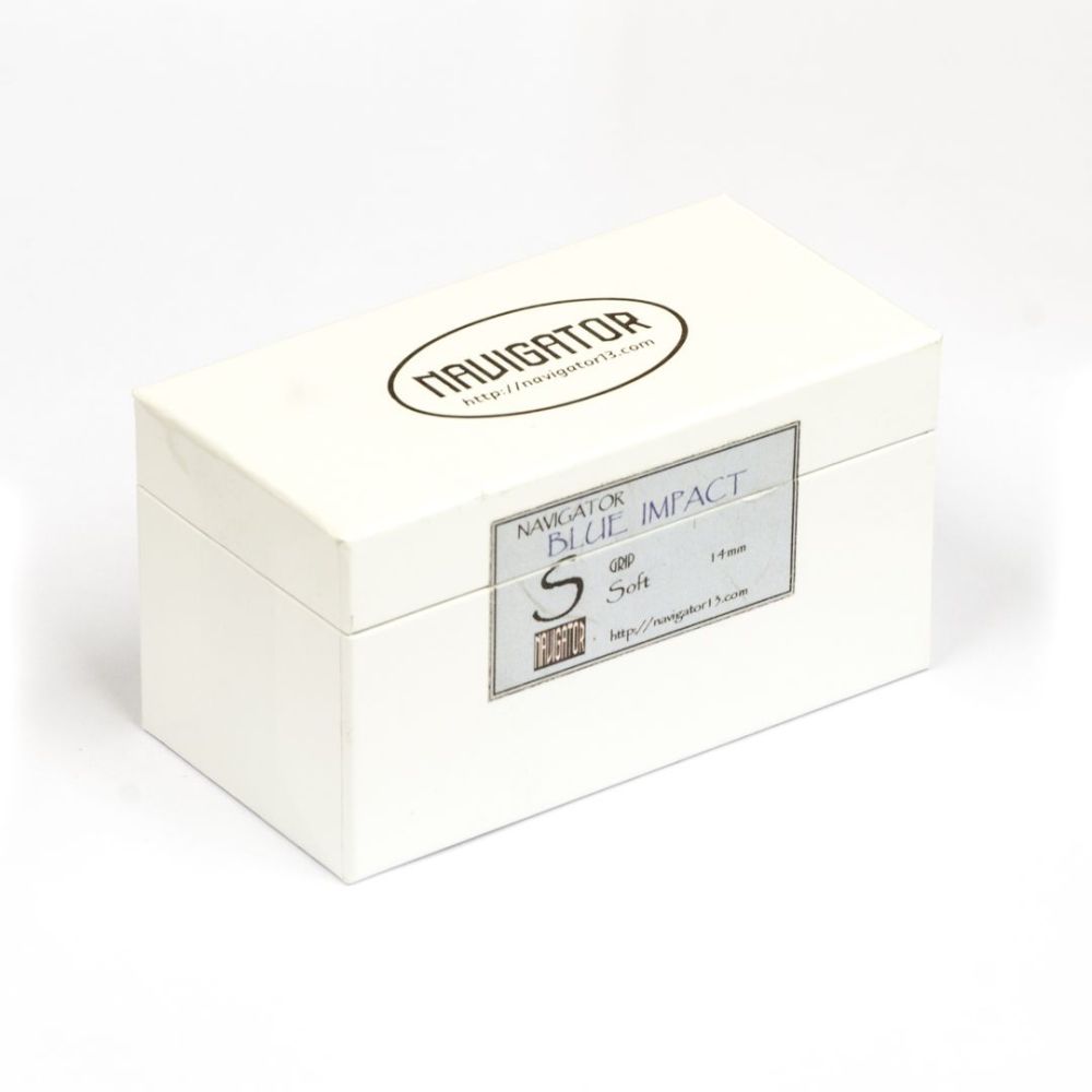 Фотографии Наклейка для кия "Navigator Blue Impact" (S) 14мм