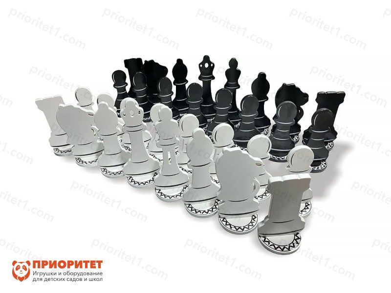 Набор напольных шахмат «Игры разума» (77 см)