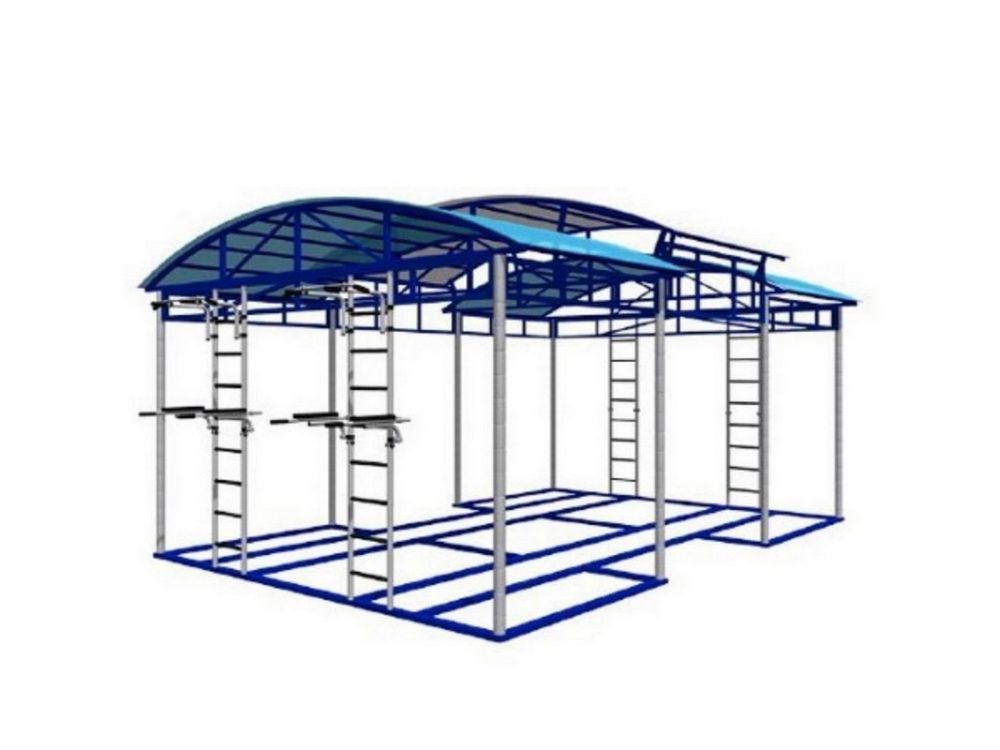 Фотографии Теневой навес 600х400 см для уличных тренажеров Pioner A11036