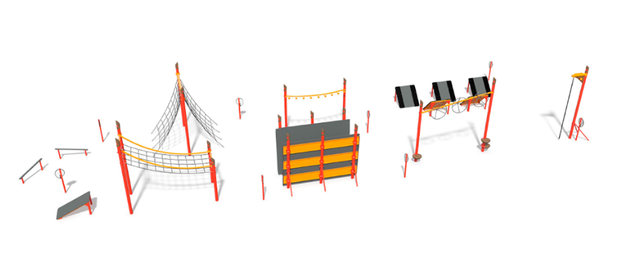 Фото Полоса препятствий на выживание Pioner A2495766