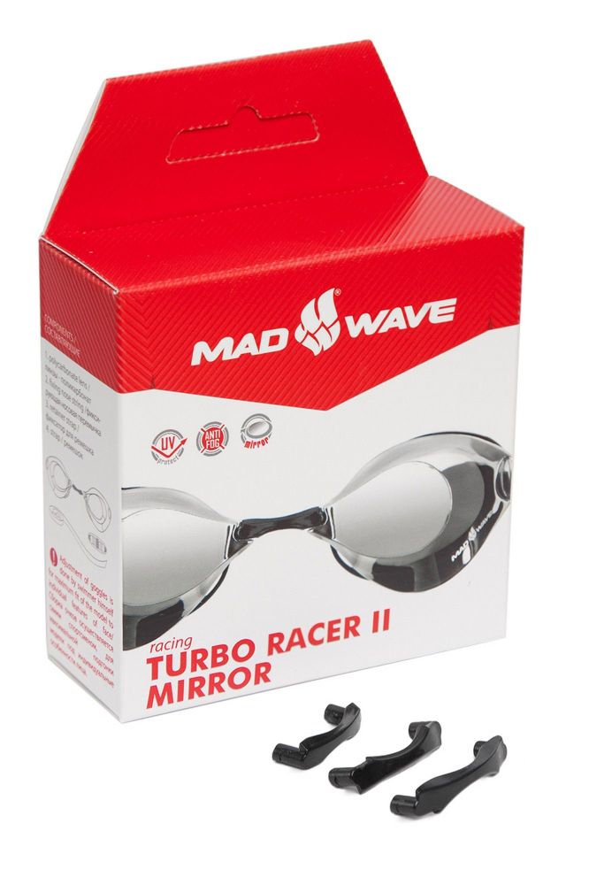 Фотографии Стартовые очки Mad Wave Turbo Racer II Mirror M0458 07 0 03W синий