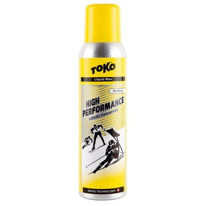 Фото Экспресс смазка TOKO 5502041 High Performance Liquid Parafin Yellow (0°С -6°С) 125ml