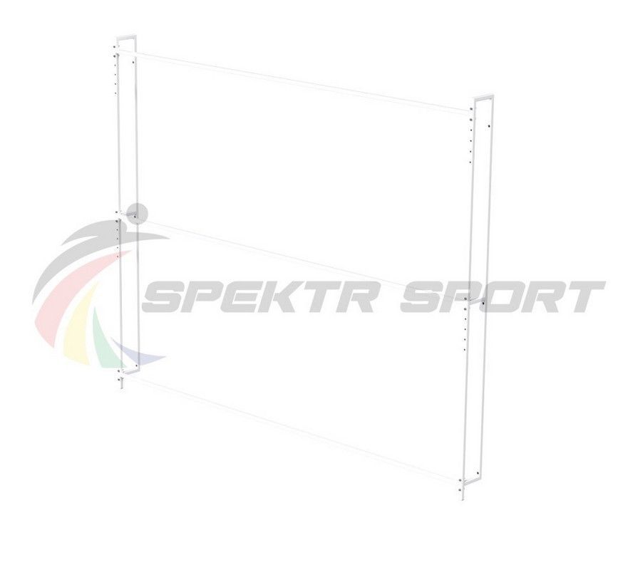 Фотографии Стеллаж для лыж односторонний пристенный на 10 пар  Pioner A14372