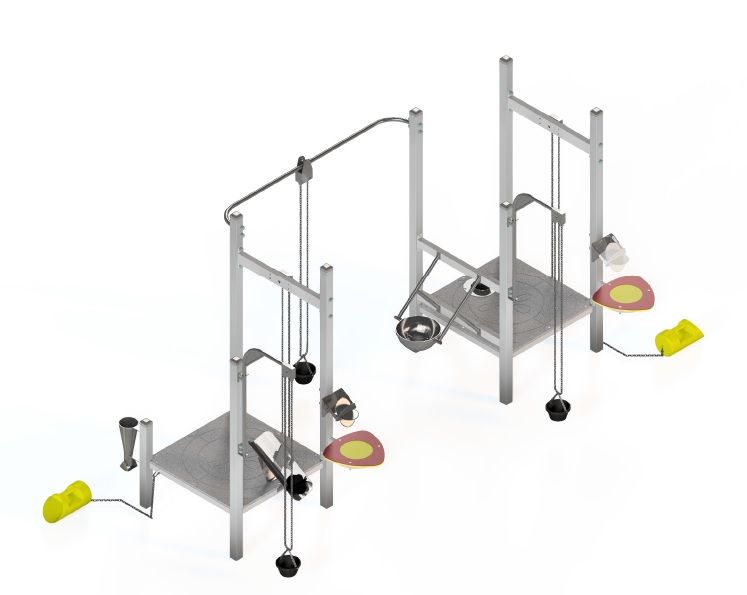 Фотографии Комплекс для игр с песком антивандальный