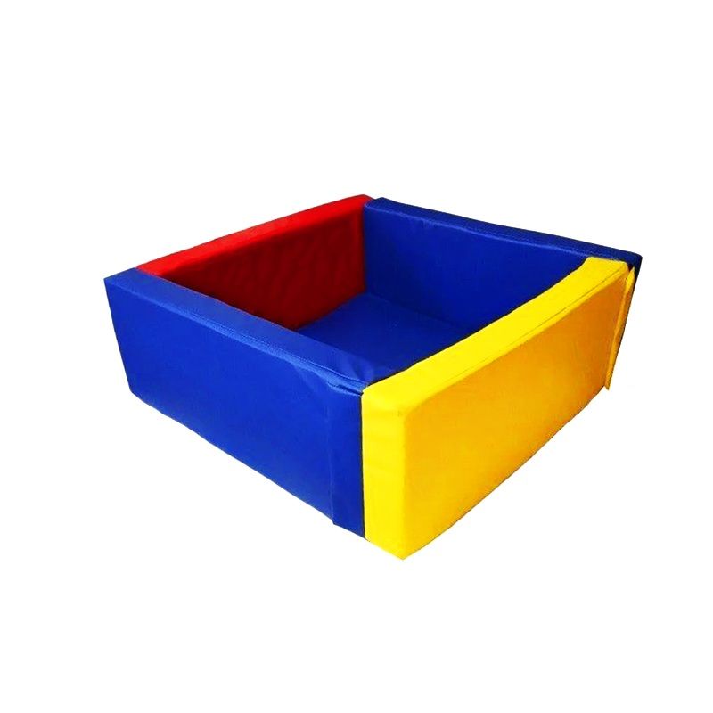 Сухой бассейн квадратный 1500х1500х500х100 мм (наполнитель холлослеп/холлофайбер)  Pioner A10267