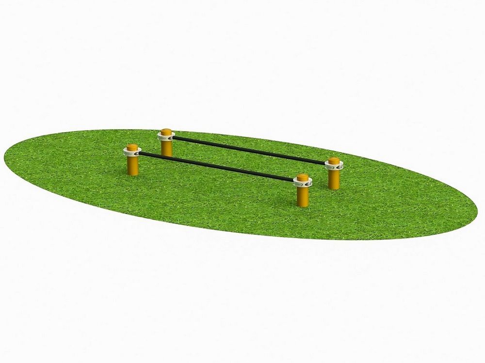 Фотографии Брусья уличные низкие Воркаут Pioner A17345