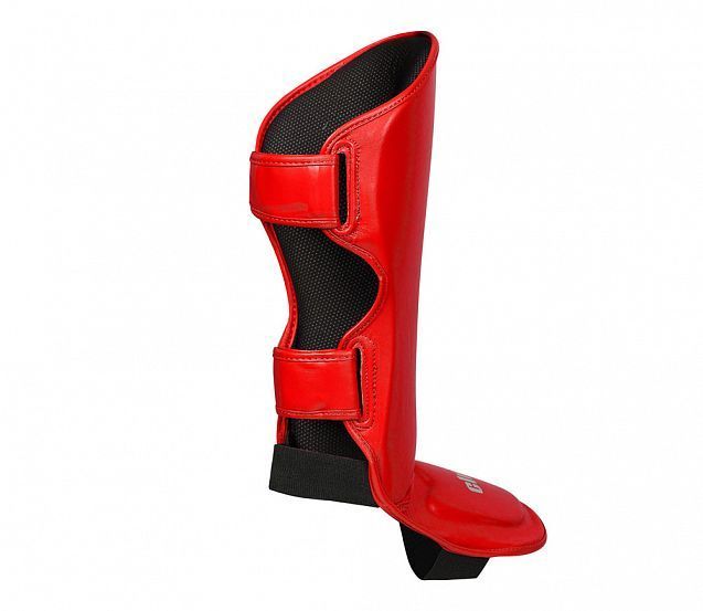 Фотографии Защита голени и стопы Clinch Shin Instep Guard Kick красная