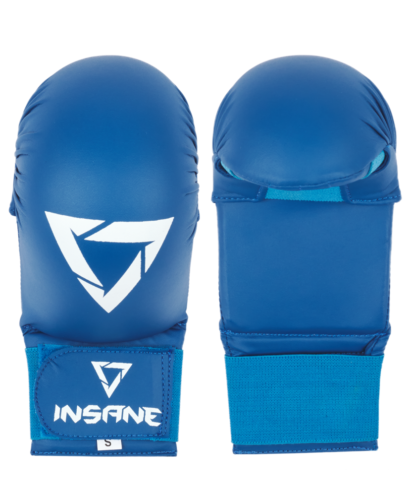 Фото Накладки для карате MANTIS, ПУ, синий