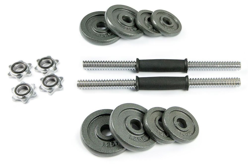 Фото Набор металлических гантелей 2x5 кг Atlas Sport