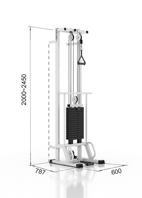 Многофункциональная блочная рама Iron King IK 32 (KINEO) 32 Оптимум, стек 60 кг