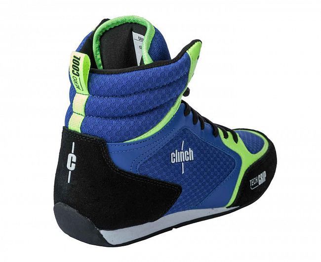 Фотографии Боксерки Clinch Punch 2.0 сине-зелено-черные C418