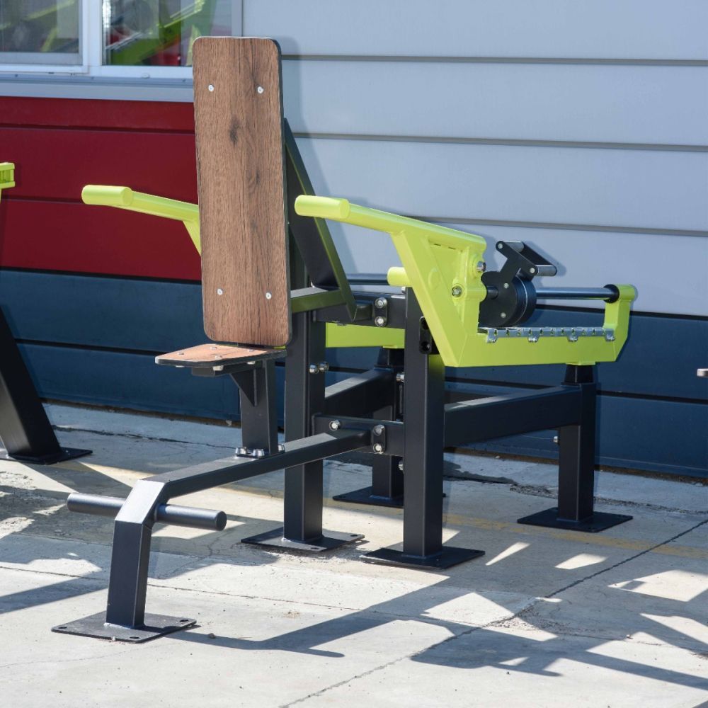 Фотографии Уличный тренажер Трицепс-машина (имитация отжиманий) с переменной нагрузкой